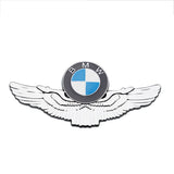 BMW Metal Wings Car Rear Sticker Auto Window Emblem Badge Decal