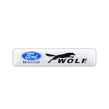 Ford RS ST Wolf Shelby GT350 Aluminum Alloy Car Sticker Nameplate Emblem Badge Decal