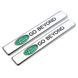 2pcs Land Rover Logo Car Fender Side Emblem Badge Sticker