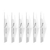 6pcs Jaguar TPU Car Door Anti-collision Protective Stickers Bumper Strip Decal