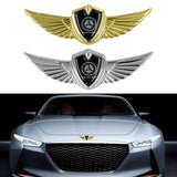 Mercedes Benz Logo 3D Metal Wing Car Emblem Sticker Badge Decal