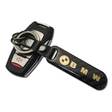 BMW M Power M Performance Carbon Fiber Car Logo Keychain Keyring