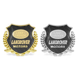 Land Rover Metal Carbon Fiber Car Rear Sticker Shield Trunk Emblem Badge Decal