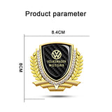 VW Metal Diamond Car Rear Sticker Trunk Emblem Badge Decal