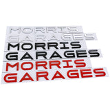 MG MORRIS GARAGES Letter ABS Car Rear Sticker Decal Emblem Badge