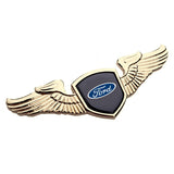 Ford Mustang Shelby Angle Wings Metal Car Front Hood Bonnet Sticker Emblem Badge