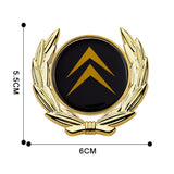 Citroen Metal Car Rear Sticker Trunk Emblem Badge Decal