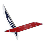 2pcs Volvo Logo Metal Car Sider Fender Sticker Emblem Badge