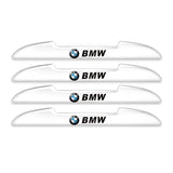 4pcs BMW Car Door Bumper Strip Anti-collision Protection Sticker