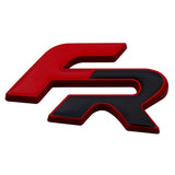 SEAT FR Logo Metal Car Front Hood Grille Emblem Bagde Rear Sticker Decal