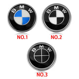 1PC 82mm BMW Logo Car Front Hood Emblem Rear Badge Decal