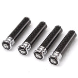 4pcs/set Volkswagen ABT GTI Rline Logo Carbon Fiber Car Door Bolt Lock Pins Gate Lock Screws