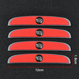 4pcs/set KIA Car Door Mirror Side Anti Collision Sticker Bumper Strips
