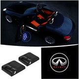 2pcs Infiniti Wireless Car Welcome Door Laser Projection LED Light