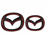 Mazda Axela Atenza CX4 CX5 CX-5 ABS Car Front Emblem Badge Rear Sticker Decal
