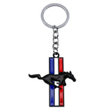 Ford Mustang Shelby Logo Metal Car Keychain Keyring