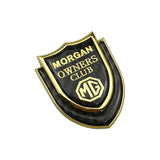 MG Shield Carbon Fiber Car Rear Sticker Window Emblem Badge Decal
