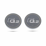 2pcs Audi A1 A2 A3 A4 Q1 Q2 Q3 Q4 S4 S5 S6 S7 Logo Car Water Coasters 7-color LED Light Cup Mat Holder