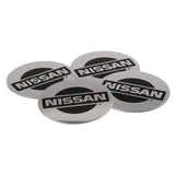 4pcs/set 60mm/65mm Nissan Car Wheel Center Hub Sticker Decal