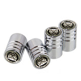 4pcs/set Jaguar Logo Car Air Valve Stem Caps Auto Tyre Valve Covers