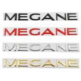 Renault Megane Letter Logo Metal Car Trunk Sticker Emblem Badge Decal