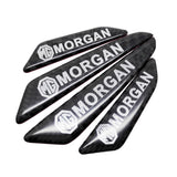 4pcs/set MG Carbon Fiber Car Door Anti-Scratch Sticker Door Side Protection Bumper Strips