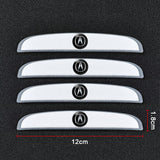 4pcs/set Acura Car Door Mirror Side Anti Collision Sticker Bumper Strips