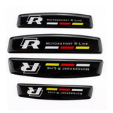 VW Rline Car Door Protection Sticker Anti-Scratch Decal Bumper Strip