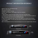 BMW M Power Car Door Protection Sticker Anti-Scratch Decal Bumper Strip