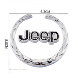 Jeep Metal Car Rear Sticker Auto Window Emblem Badge Decal