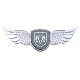 Dodge Logo Metal Wings Car Front Hood Bonnet Center Sticker Emblem