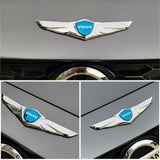 Volvo Metal Wings Car Front Hood Sticker Emblem Badge Decal