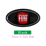 Fiat Elliptical Metal Car Window Sticker Emblem Badge Decal