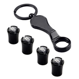 4pcs/set Audi Car Tire Valve Caps Auto Tyre Wheel Air Covers Air Caps