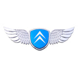 Citroen Metal Wings Car Front Sticker Emblem Badge Decal