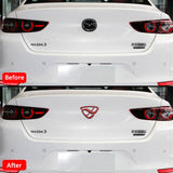 Mazda Rotor Metal Car Rear Sticker Decal Auto Trunk Emblem Badge