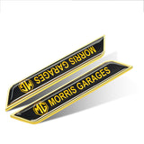 2pcs MG Logo Car Fender Side Sticker Decal Emblem Badge