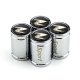 4pcs Nissan Logo Car Tire Valve Caps