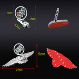 Buick Angle Wings Metal Car Front Hood Bonnet Sticker Emblem Badge