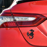 Abarth Scorpion Logo Metal Car Body Sticker Auto Rear Emblem Badge Decal