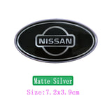 Nissan Nismo Elliptical Metal Car Window Sticker Emblem Badge Decal
