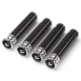4pcs/set Renault Logo Carbon Fiber Car Door Bolt Lock Pins Gate Lock Screws