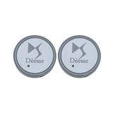 2pcs Citroen Logo Car Water Coasters 7-color LED Light Cup Mat Holder
