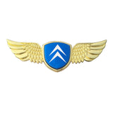 Citroen Metal Wings Car Front Sticker Emblem Badge Decal