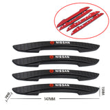 4pcs/set Nissan Nismo Car Door Protection Bumper Strip Anti Scratch Sticker