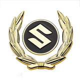 Suzuki Wheat Metal Car Window Sticker Emblem Badge Decal