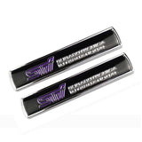 2pcs Subaru STI Metal Car Sticker Emblem Badge Decal Decoration