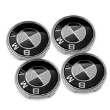 4pcs/set 68mm BMW X1 X3 X5 X6 1 3 5 7 Series Car Wheel Center Hub Cap Auto Hub Cover Emblem Badge Decal