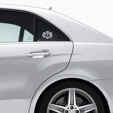 Renault Double Lion Metal Car Rear Sticker Auto Window Emblem Badge Decal
