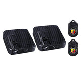 2pcs Abarth Wireless Car Welcome Door Laser Projection LED Light